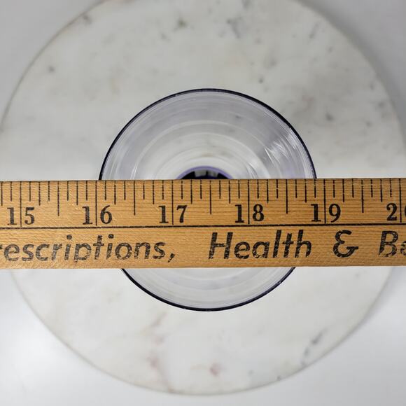 Pier 1 Wine Glass 8.25" Blue‎ Tear Drop Drip Minimalist Stemmed Goblet - Picture 6 of 12